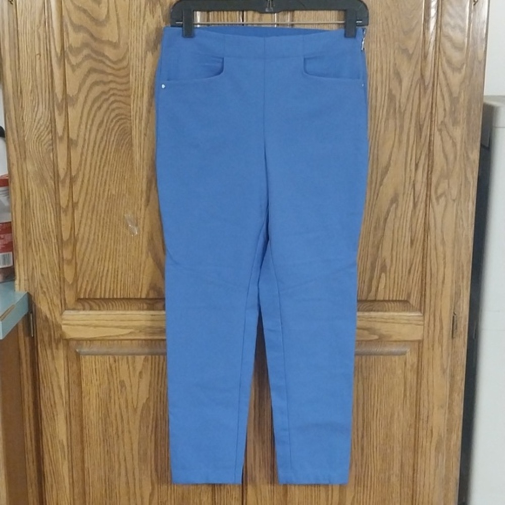 RLX Ralph Lauren Women's Golf Eagle 4-Way‎ Stretch Performance Pant Size 4 Blue